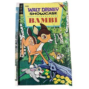 Gold Key Walt Disney Showcase Comic Book #31 Bambi Vintage August 1975 USA